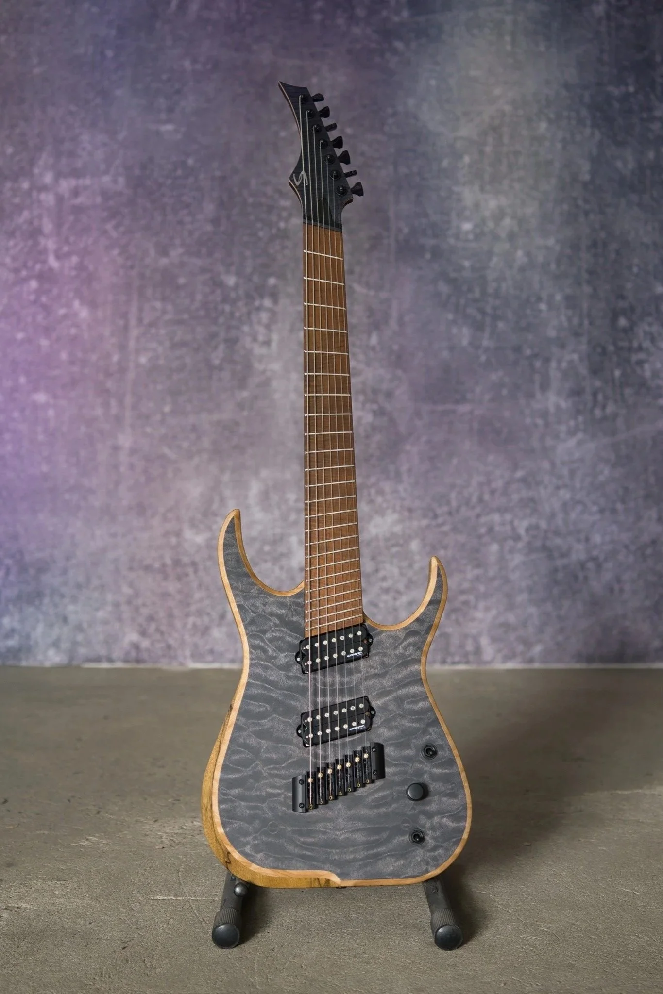 Skervesen Raptor 7 Multiscale - Trans Graphite — Wild Guitar